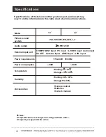 Preview for 43 page of Wharfedale Pro LY22T3CBW User Manual