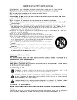 Preview for 2 page of Wharfedale Pro MP 2800 Operating Manual