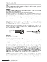 Preview for 6 page of Wharfedale Pro MP 2800 Operating Manual