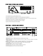 Preview for 5 page of Wharfedale Pro MP 2800S Operating Manual And User Manual