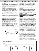 Предварительный просмотр 5 страницы Wharfedale Pro Pro WPG-331 User Manual