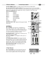 Предварительный просмотр 7 страницы Wharfedale Pro R-1604FX Owner'S Manual