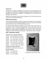 Preview for 4 page of Wharfedale Pro SH1294 Owner'S Manual