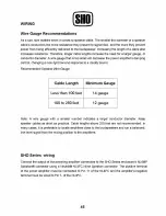 Preview for 47 page of Wharfedale Pro SH1294 Owner'S Manual