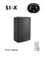 Wharfedale Pro SI-10X Manual preview