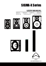 Wharfedale Pro SIGMA-X Series User Manual preview