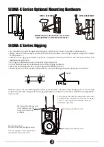 Preview for 4 page of Wharfedale Pro SIGMA-X Series User Manual