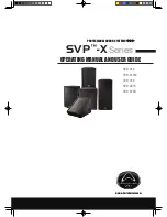 Wharfedale Pro SVP-X Series Operating Manual And User Manual preview