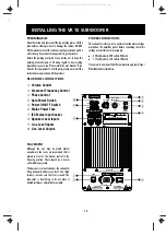 Preview for 10 page of Wharfedale Pro VARDUS VR-10 SUB Instruction Manual