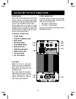 Preview for 10 page of Wharfedale Pro Vardus Instruction Manual