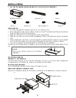 Preview for 2 page of Wharfedale Pro WCA7393F Instruction Manual