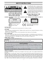 Preview for 2 page of Wharfedale Pro WDP3397B Owner'S Manual