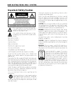 Preview for 2 page of Wharfedale Pro WH 2.1 SYSTEM User Manual