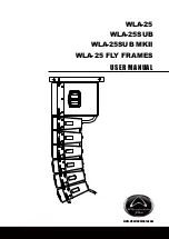 Preview for 1 page of Wharfedale Pro WLA-25 User Manual