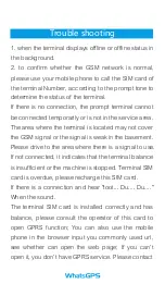 Preview for 14 page of WhatsGPS S288G User Manual