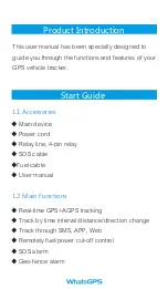 Preview for 2 page of WhatsGPS S5L User Manual