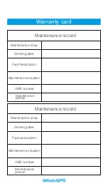 Preview for 13 page of WhatsGPS S5L User Manual