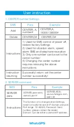 Предварительный просмотр 5 страницы WhatsGPS S709 User Manual