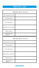 Preview for 14 page of WhatsGPS S709 User Manual