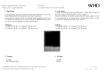 Preview for 1 page of WHD 142-000-03-100-00 Manual