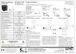 Preview for 1 page of WHD A 500 Manual