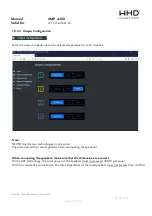 Preview for 10 page of WHD AMP 4200 Manual