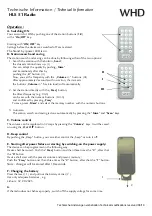 Preview for 6 page of WHD HLS 51 Radio Technical Information