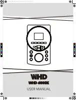 WHD WHD-600DX User Manual preview