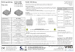 Preview for 1 page of WHD WR 250 DSP Quick Start Manual