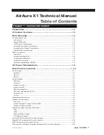 Preview for 4 page of Wheatstone Corporation AirAura X1 Technical Manual