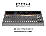 Wheatstone Corporation AUDIOARTS ENGINEERING DMX Series Manual preview