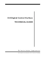 Wheatstone Corporation D-8 Technical Manual preview