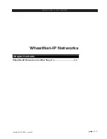 Preview for 92 page of Wheatstone Corporation WheatNet-IP BLADE3 Technical Manual