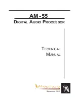 Preview for 2 page of Wheatstone AM-55 Technical Manual