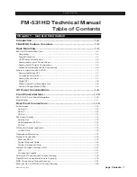 Preview for 6 page of Wheatstone FM-531 HD Technical Manual