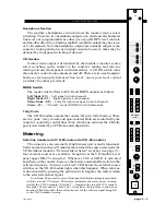 Preview for 62 page of Wheatstone TV-80 Technical Manual