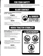 Preview for 2 page of Wheel Horse 208-4 Operator'S Manual