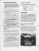 Preview for 16 page of Wheel Horse A-60 Electric Horse Owner'S Manual