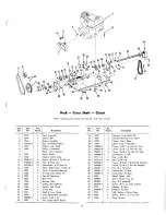 Предварительный просмотр 9 страницы Wheel Horse REO Royale IV LL-217 Parts List And Instructions Manual