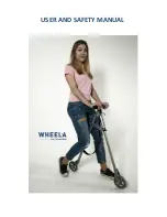 Wheela Standard Edition User And Safety Manual preview
