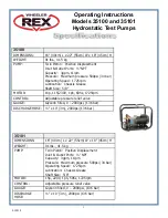 Wheeler-Rex 35100 Operating Instructions Manual preview