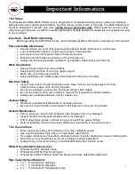 Preview for 3 page of Wheeler-Rex 6600 User Manual