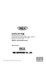 Предварительный просмотр 24 страницы Wheeler-Rex 8991 Operation Manual