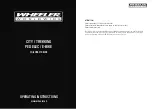 wheeler city/trekking Operating Instructions Manual preview