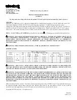 Preview for 1 page of Wheelock 43T-G6-24 Installation Instructions