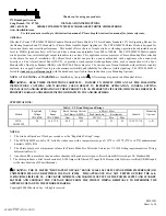 Preview for 1 page of Wheelock CH70-24MCW Series Installation Instructions Manual