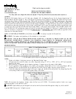 Preview for 1 page of Wheelock E50-241575W Installation Instructions Manual