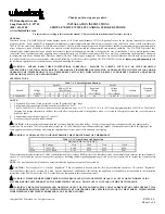 Preview for 1 page of Wheelock E70-24MCW Installation Instructions