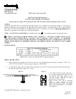 Wheelock ET-1010 Installation Instructions preview