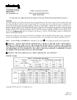 Preview for 1 page of Wheelock HS-24 Installation Instructions Manual